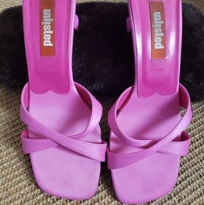 Bold Pink Unlisted Sandals - Pretty in PINK!